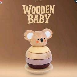 Wooden Baby Poster